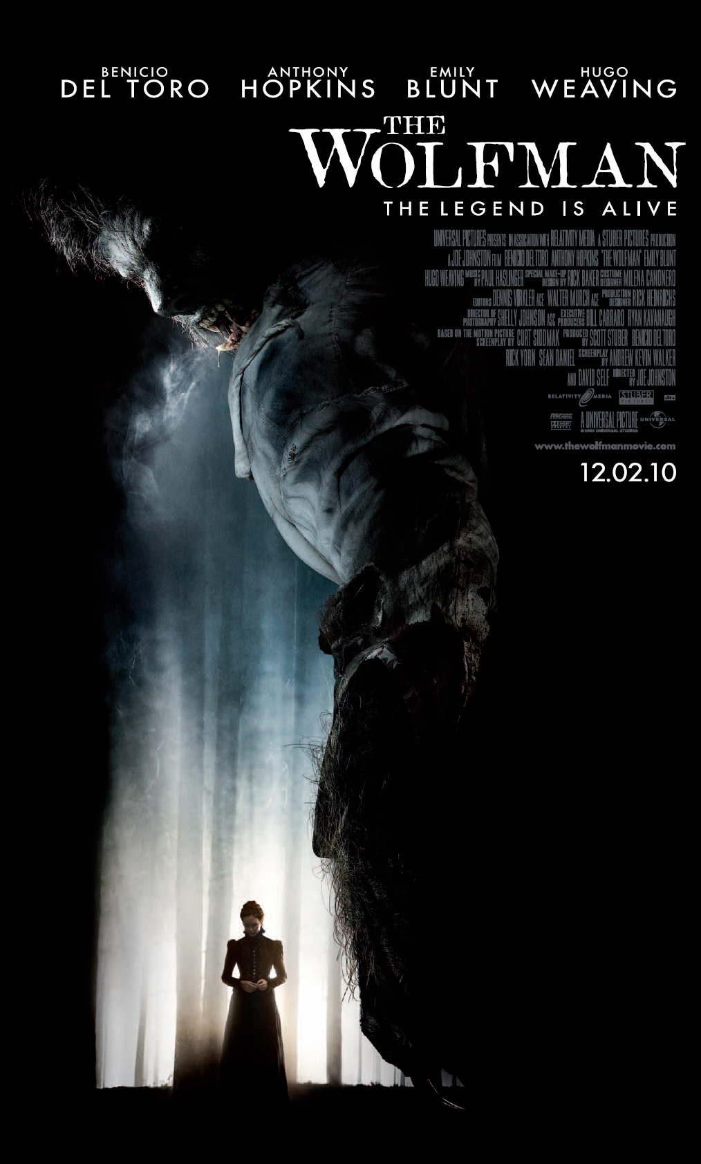 Three New Posters for The Wolfman HeyUGuys