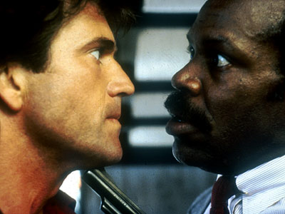 lethal weapon- Danny Glover and Mel Gibson