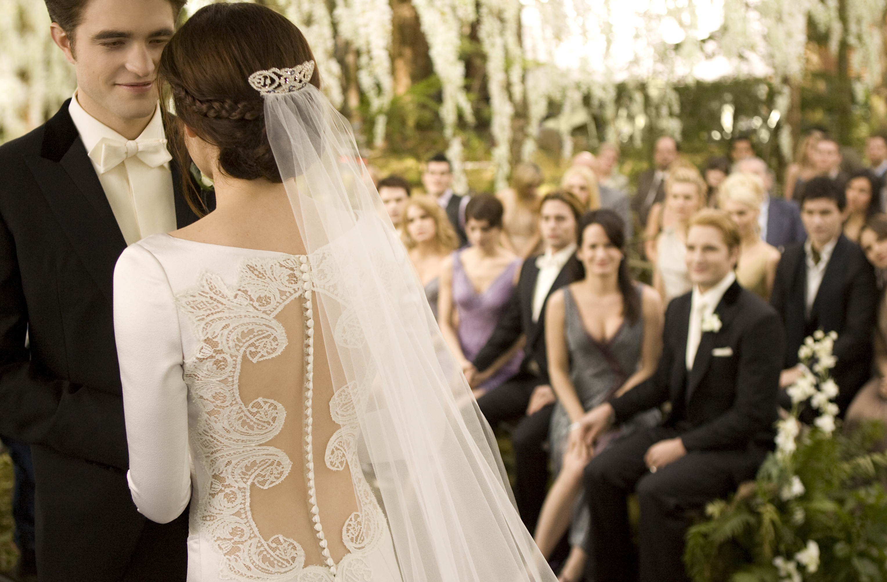 Twilight Breaking Dawn Part 1 Wedding Dress Images And Facts
