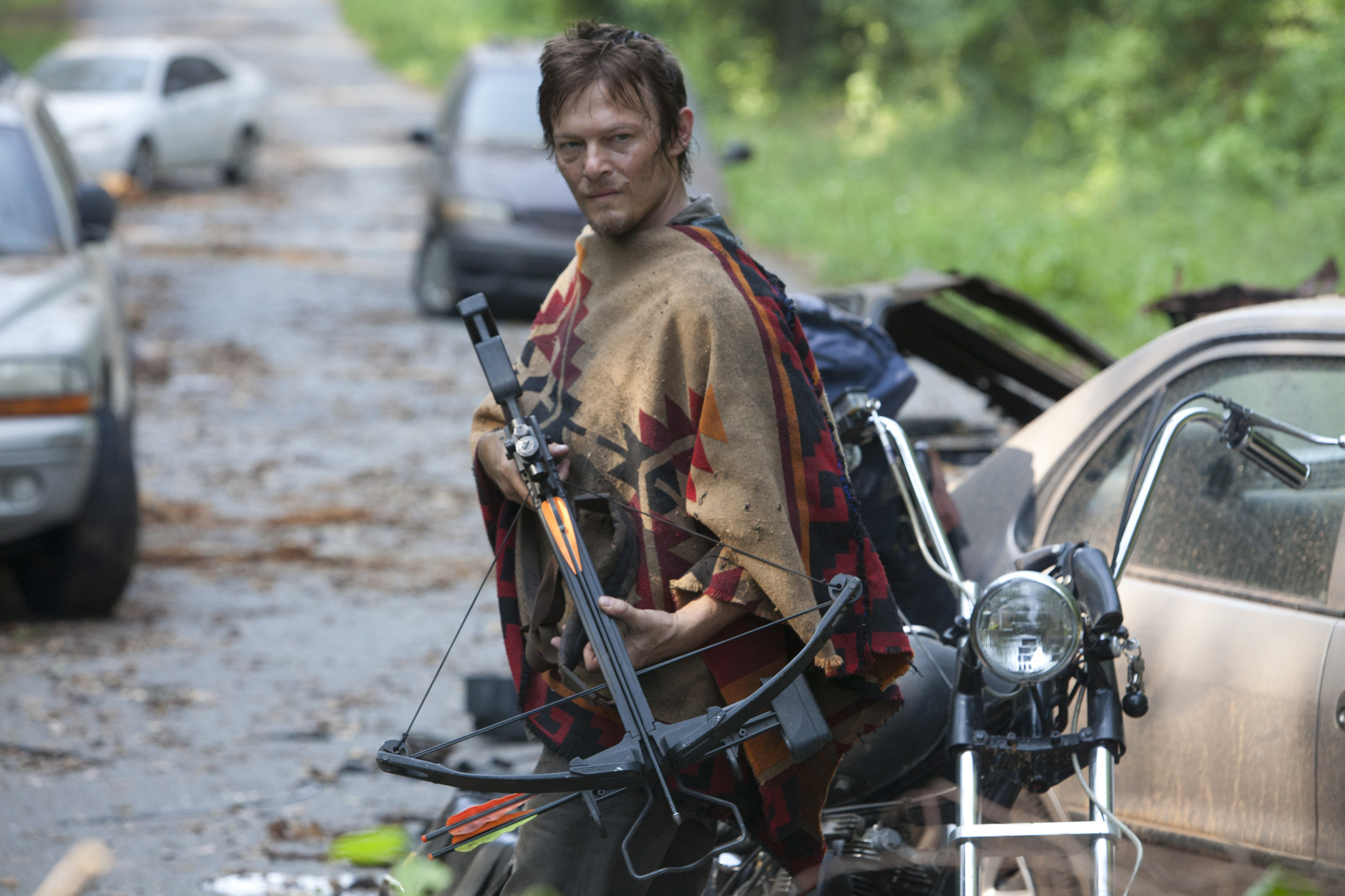 New HiRes Image of Norman Reedus in The Walking Dead Season 3 HeyUGuys