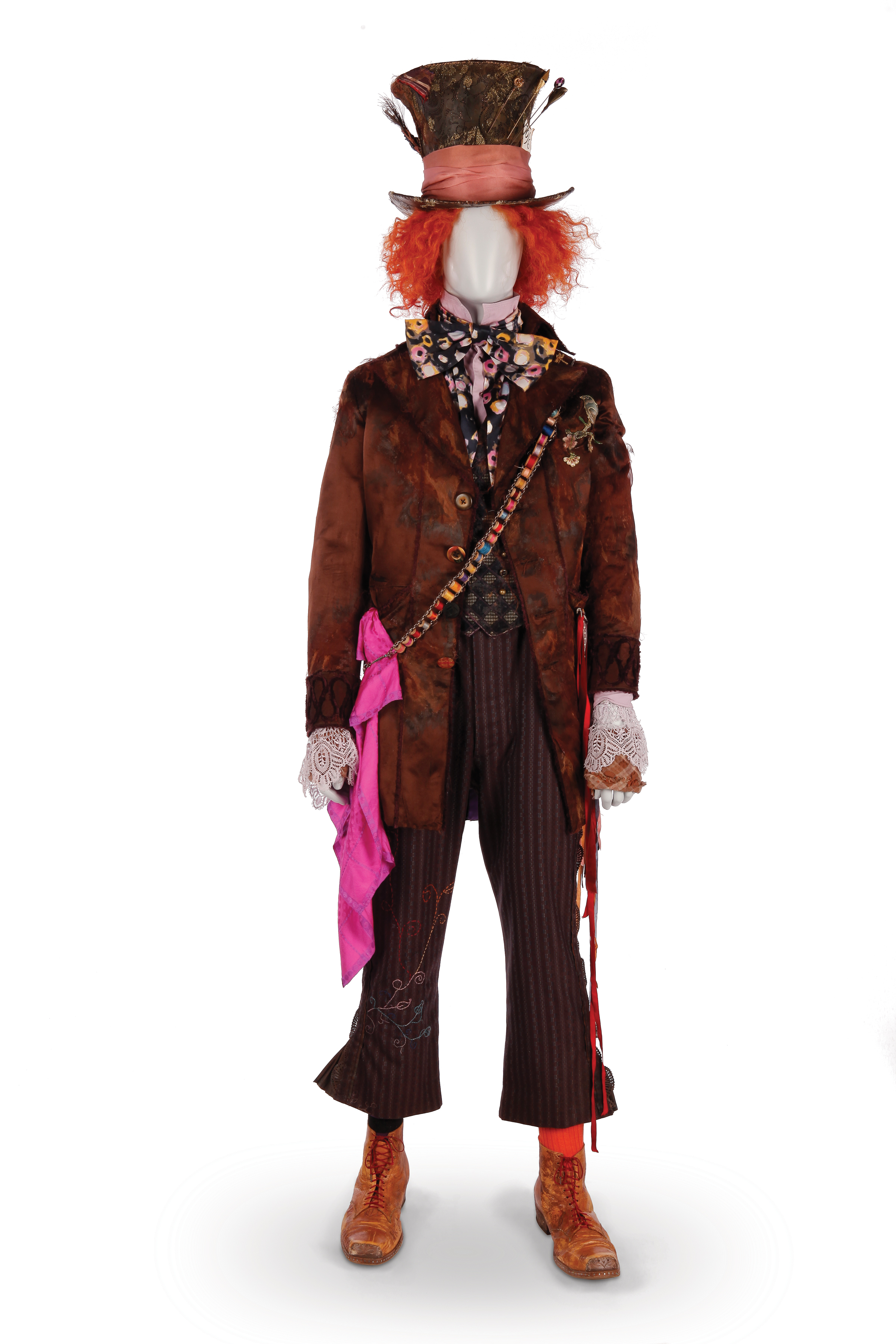 Mad Hatter Costume Girls Deluxe Alice In Wonderland Book Week Fancy 