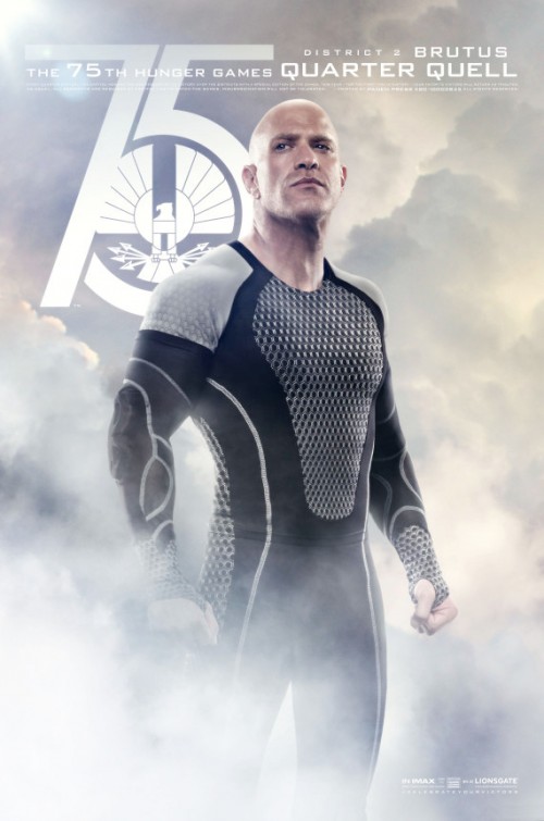The Hunger Games Catching Fire Character Poster Brutus HeyUGuys
