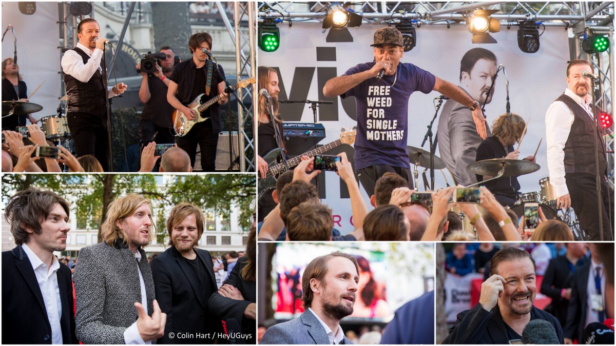 World Premiere Interviews Ricky Gervais for David Brent Life on the Road HeyUGuys World Premiere Interviews Ricky Gervais for David Brent Life on the Road HeyUGuys