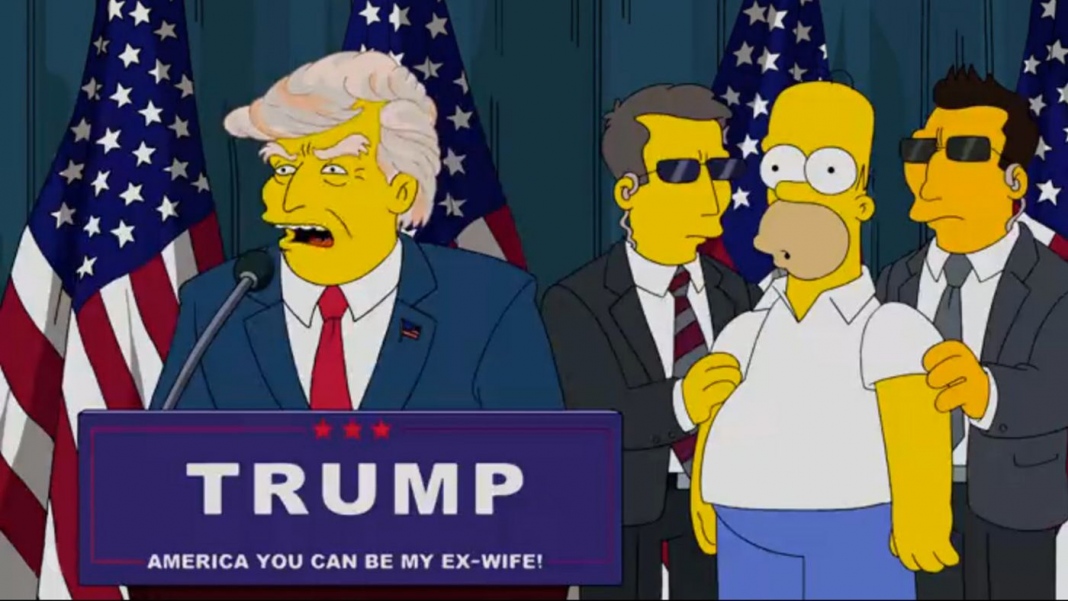Trump Präsident Simpsons