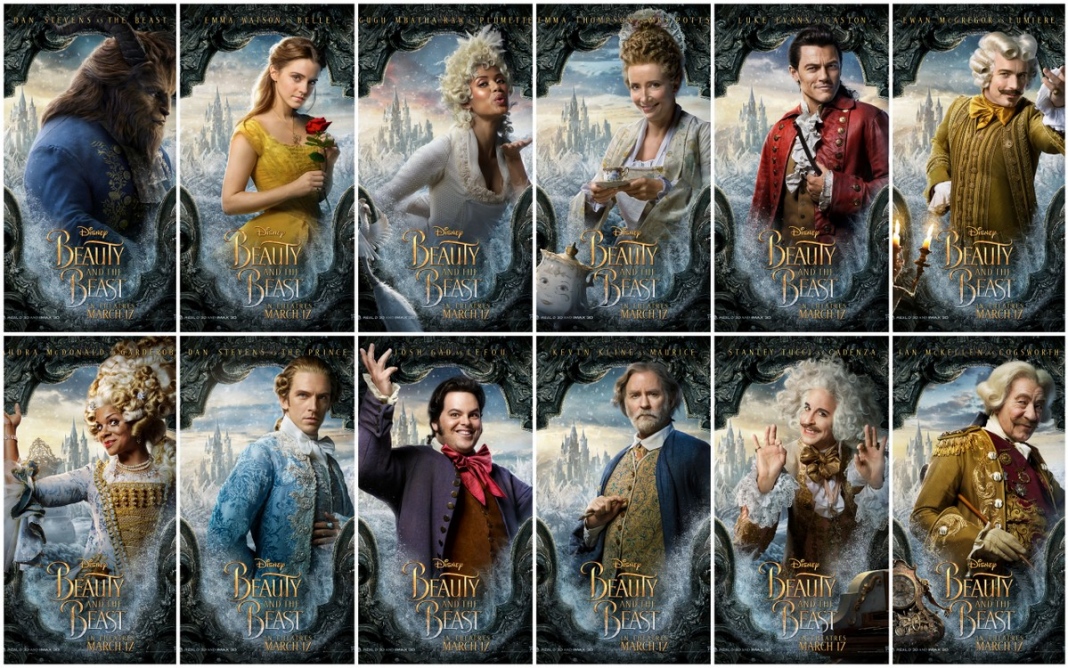 Beauty-and-the-Beast-Movie-Poster-Collag