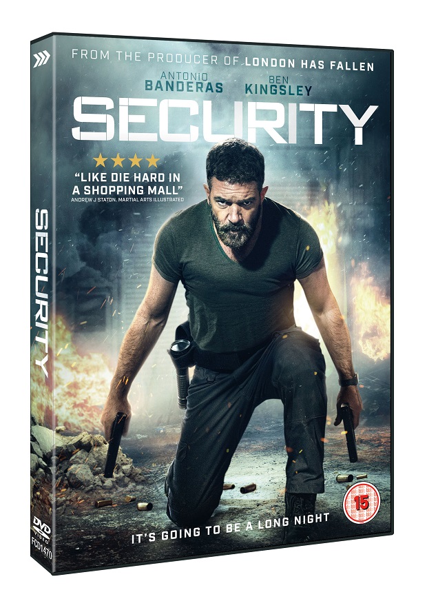 Antonio Banderas Security DVD HeyUGuys