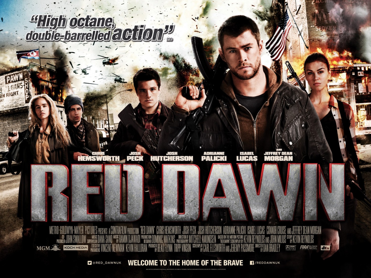 Red Dawn TRAILER (2012) Chris Hemsworth, Josh Hutcherson Movie HD 