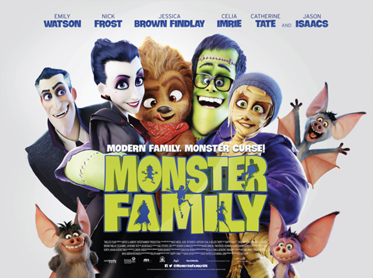 New trailer for animated monster caper, Monster Family, bows in - HeyUGuys
