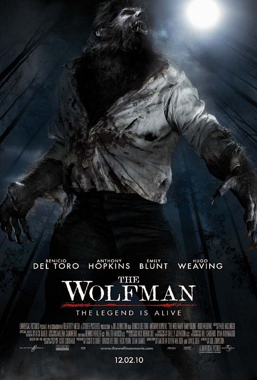 Three New Posters for The Wolfman HeyUGuys