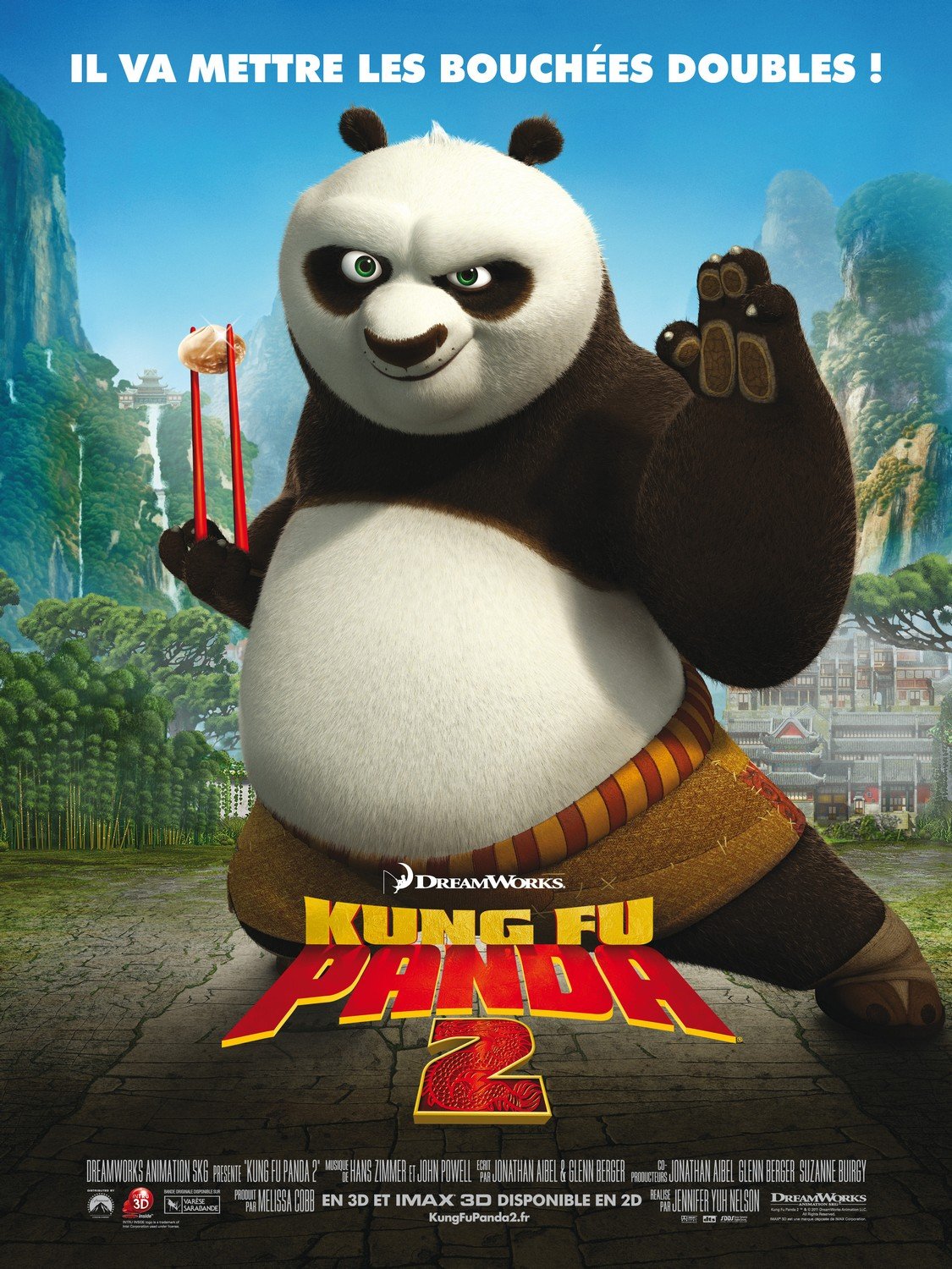 Kung Fu Panda 2 | Your dad, the goose? | Disney funny 