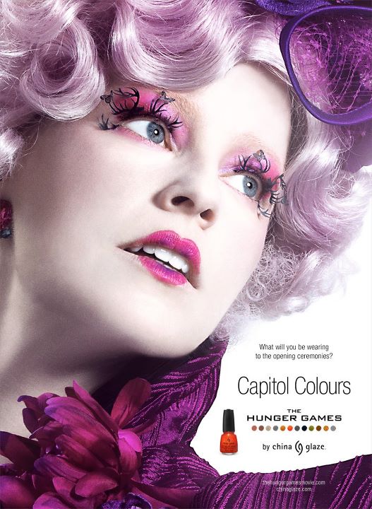 Elizabeth Banks as Effie Trinket in The Hunger Games - Capitol Colours