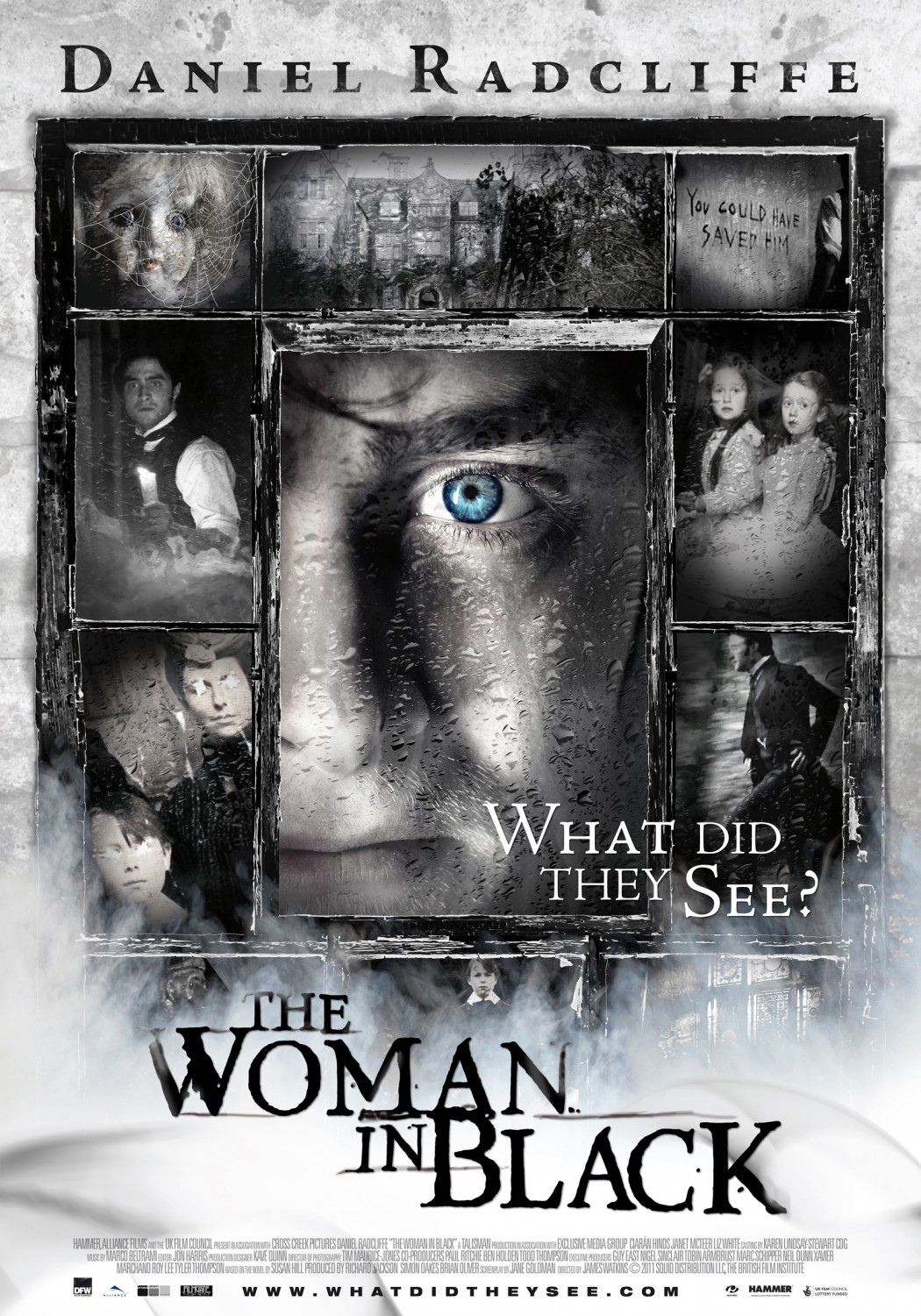 the woman in black poster