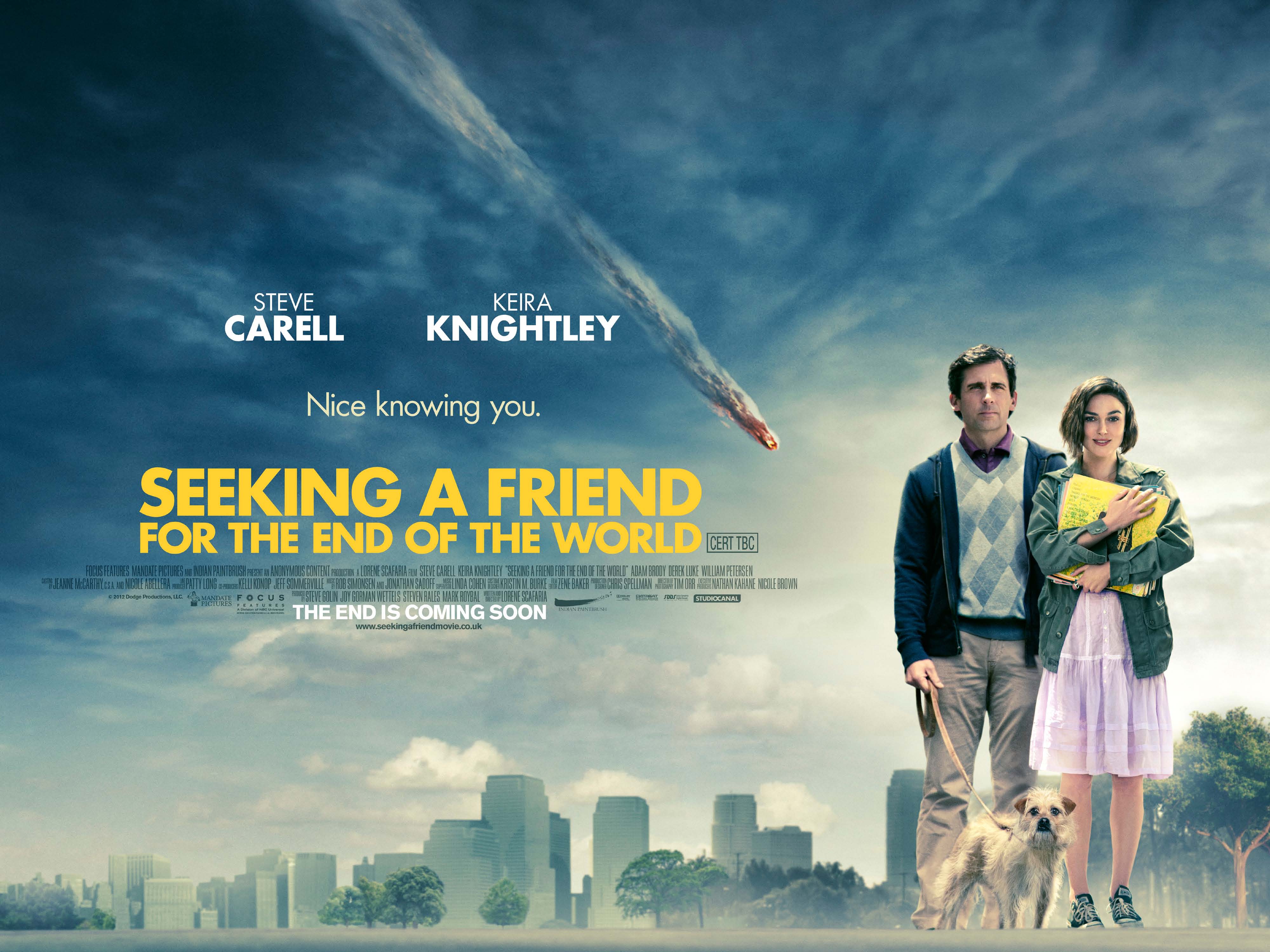 Seeking a Friend for the End of the World UK Poster