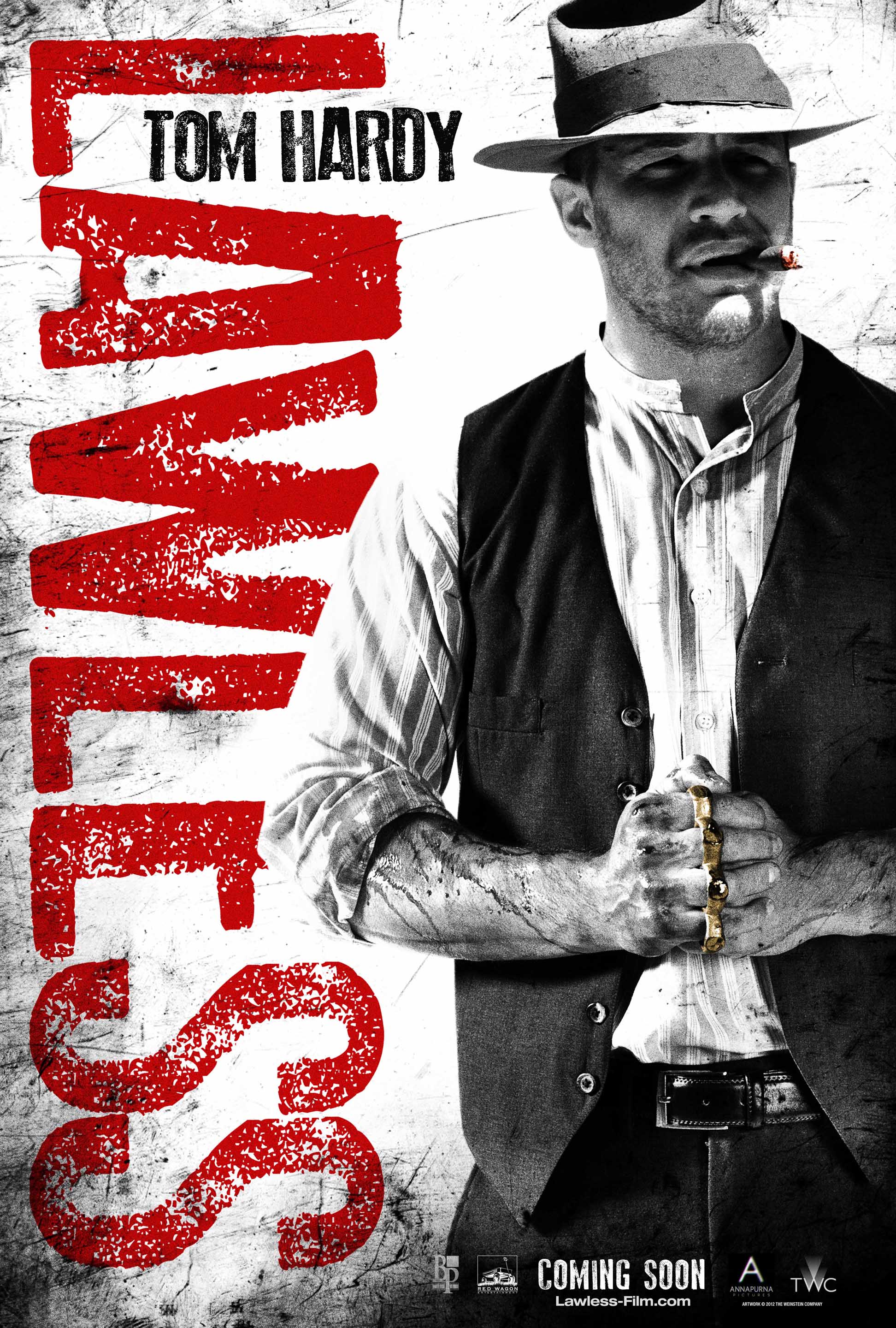 Lawless Movie Poster - Tom Hardy