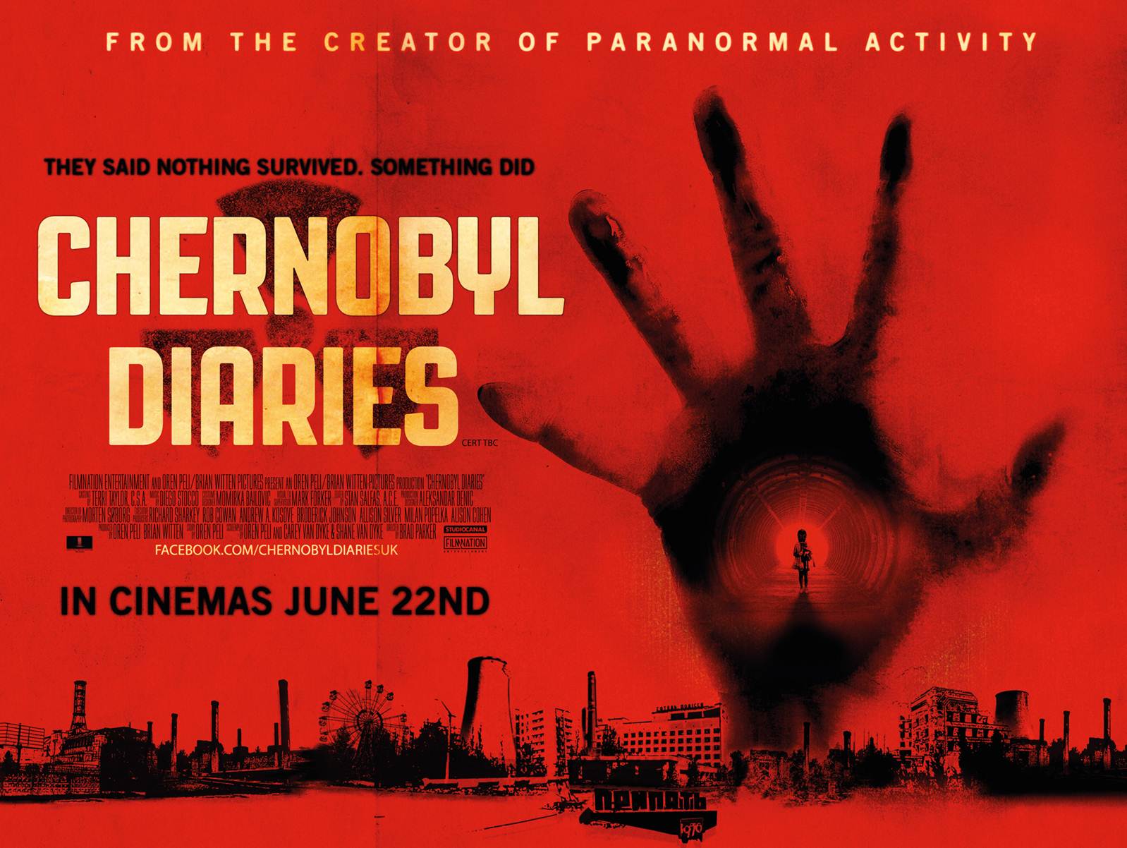 Chernobyl Diaries quad poster