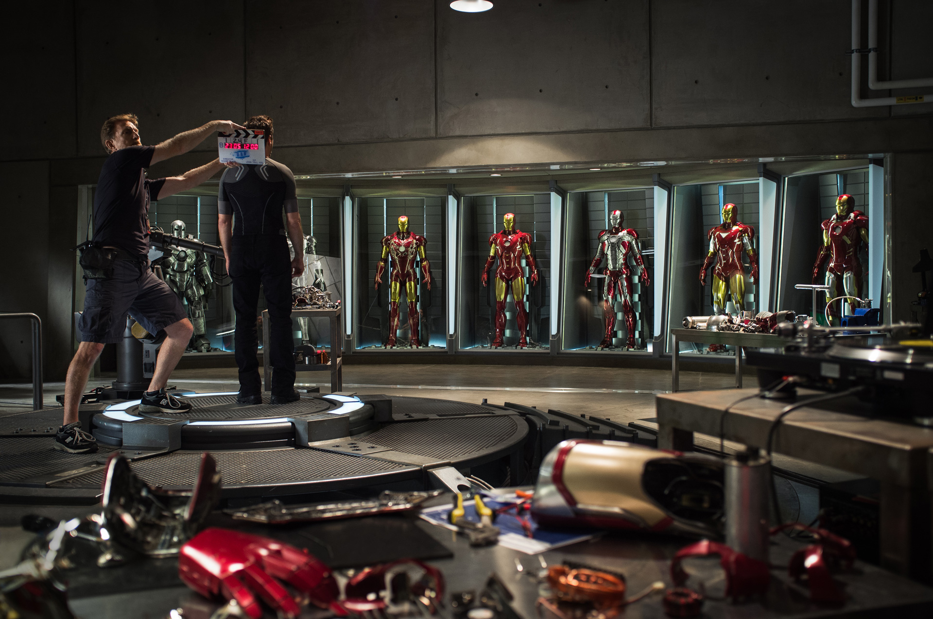 Iron Man 3 set photo