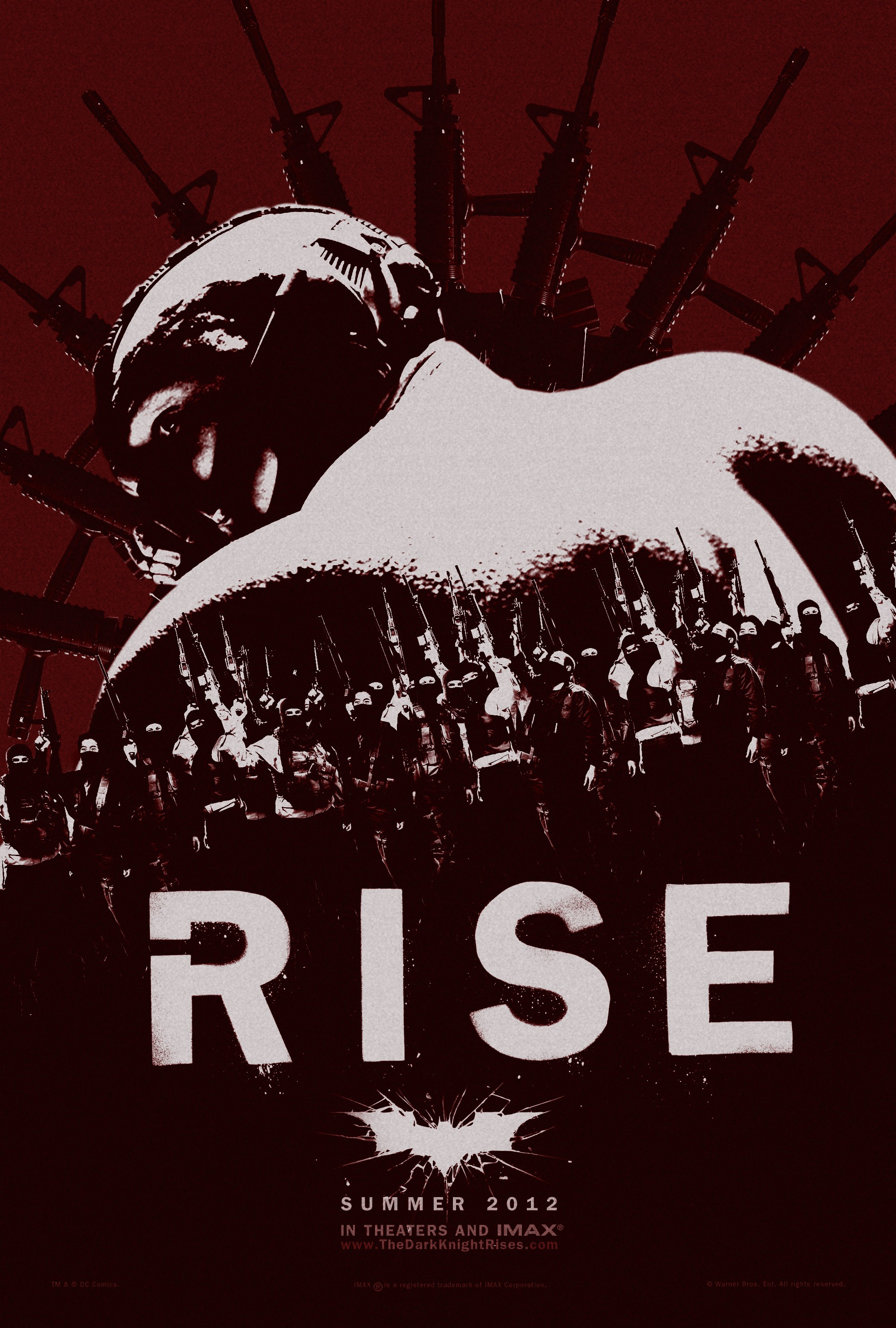 The Dark Knight Rises – International TV Spot & Viral Bane Poster