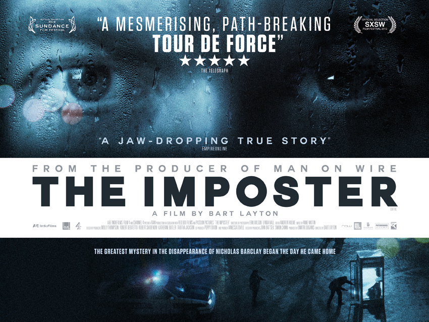 The Imposter UK Movie Poster