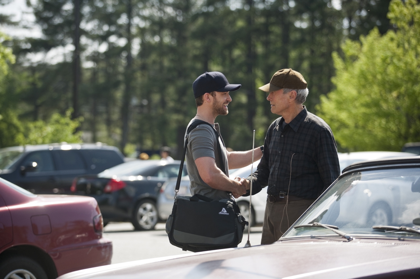 Clint Eastwood and Justin Timberlake in Trouble with the Curve