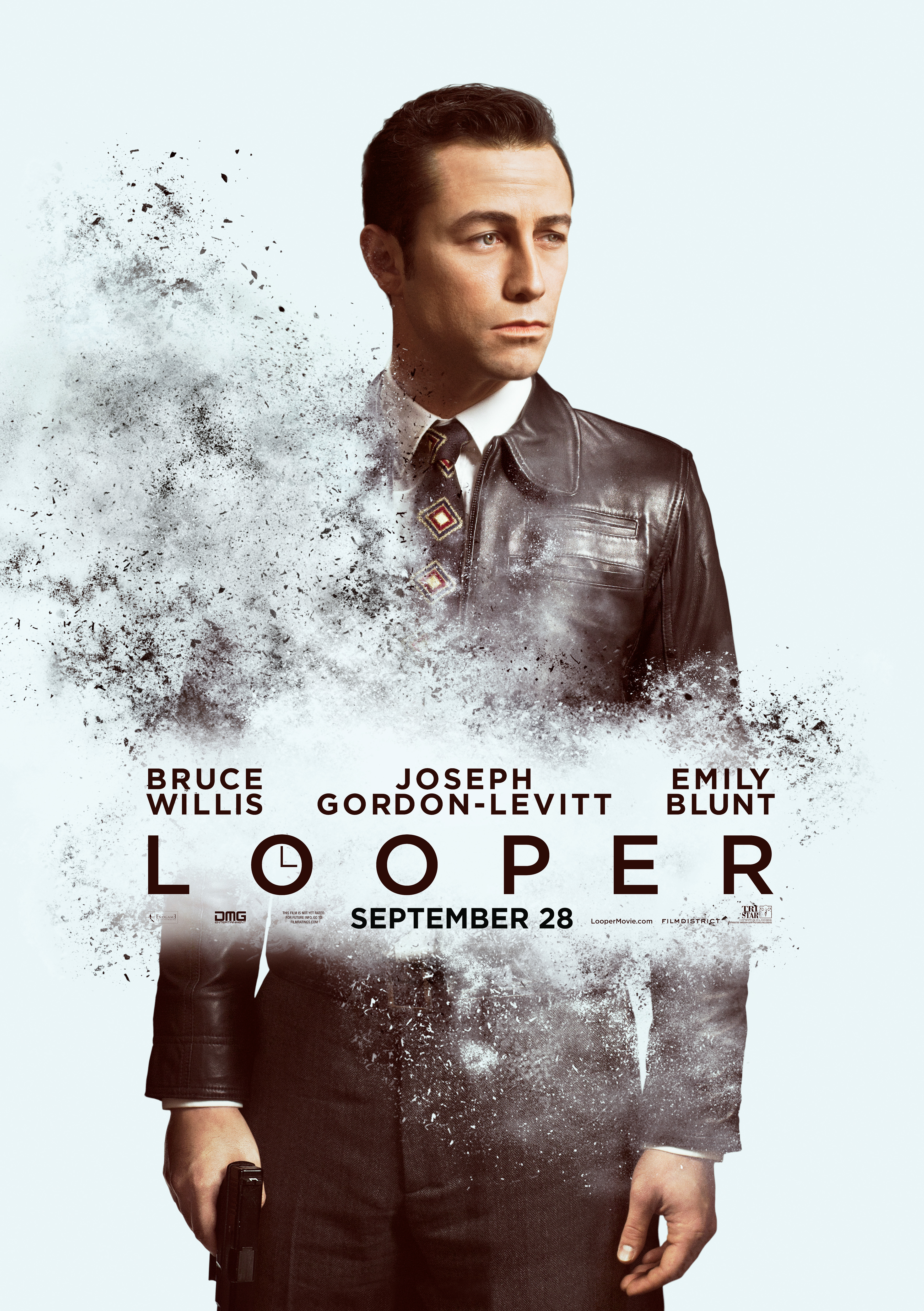 Looper Character Poster Joseph GordonLevitt HeyUGuys