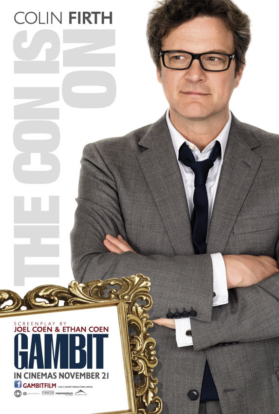 Gambit-Colin-Firth-Poster