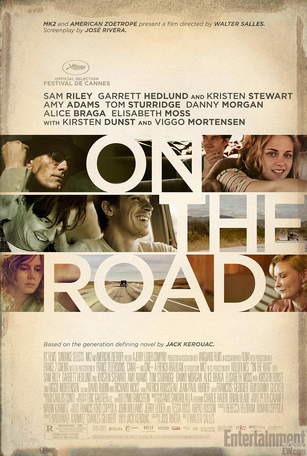 On the Road US Poster