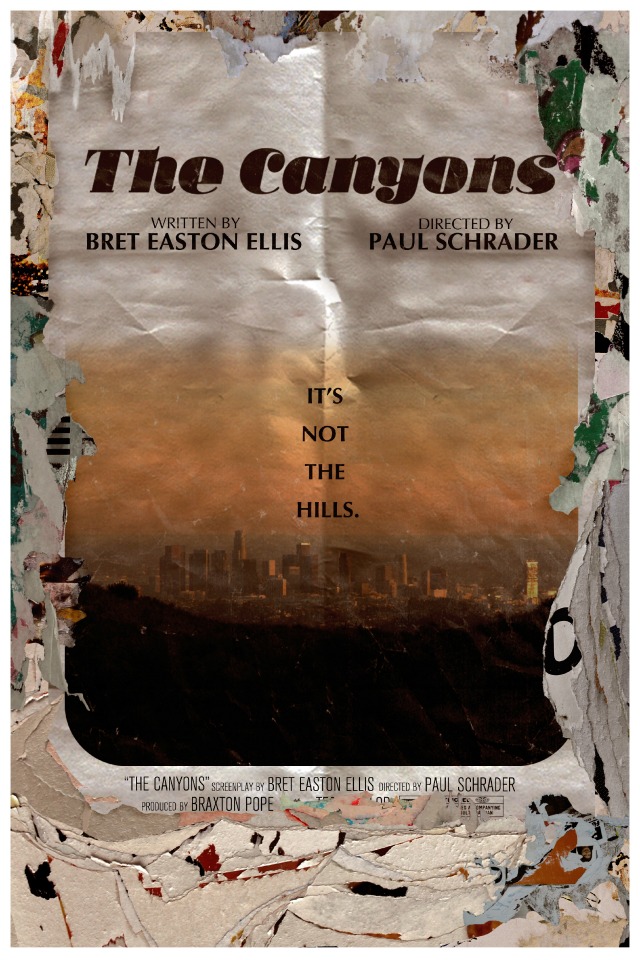The Canyons Poster