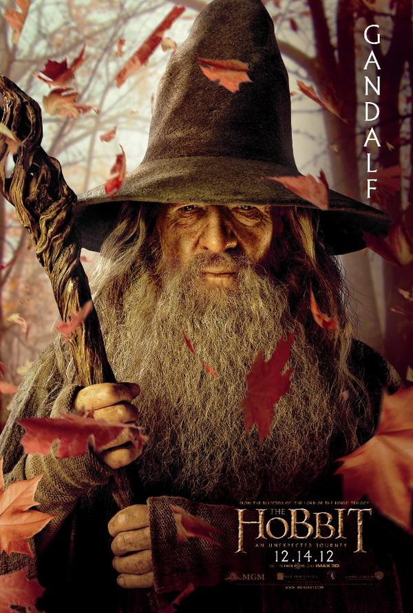 The Hobbit: An Unexpected Journey Character Poster – Gandalf