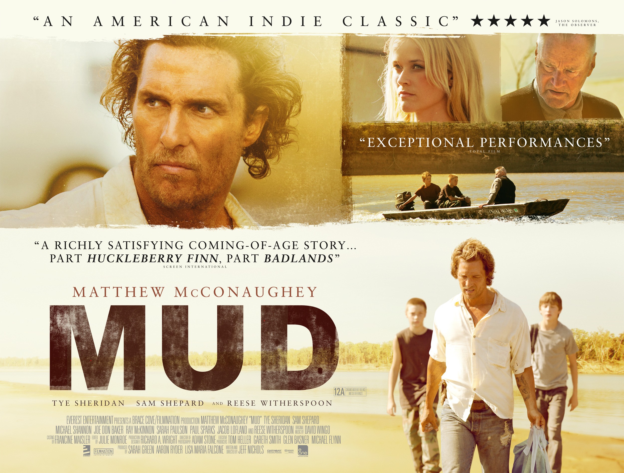 New Quad Poster for Mud with Matthew McConaughey – HeyUGuys