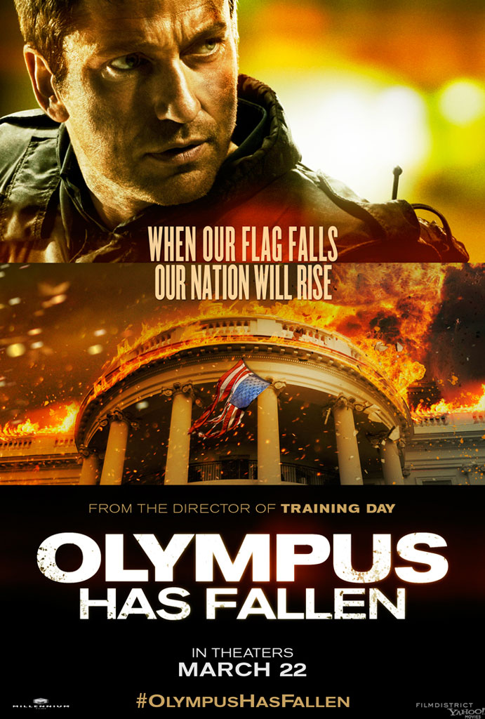 Olympus Has Fallen Character Poster Gerard Butler