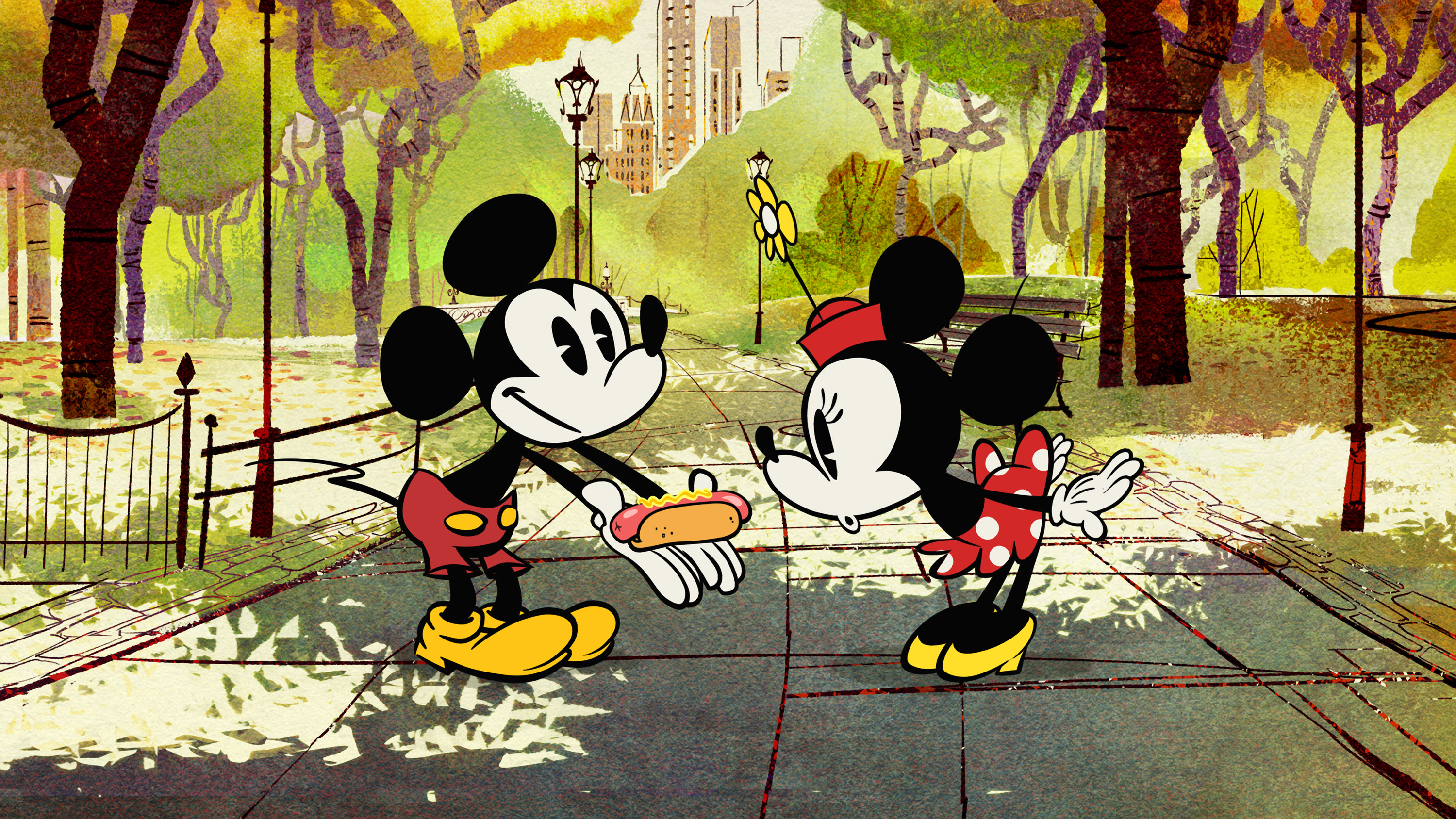 Mickey-Mouse-and-Minnie-Mouse-in-New-York-Weenie