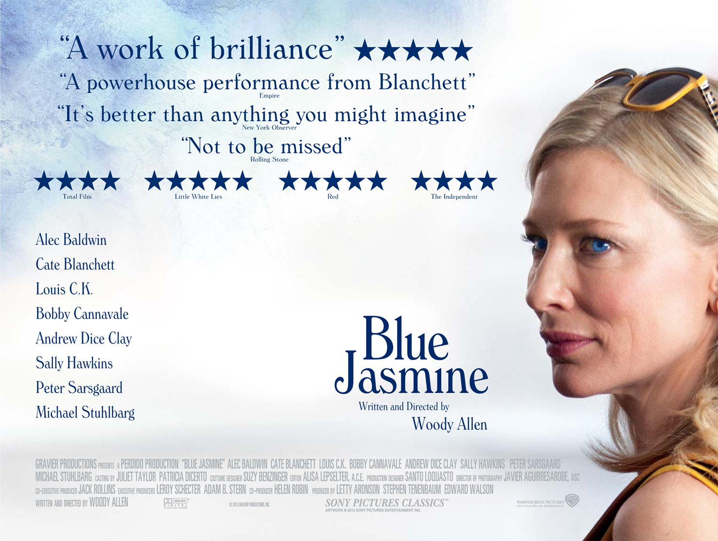 Blue Jasmine UK Poster HeyUGuys
