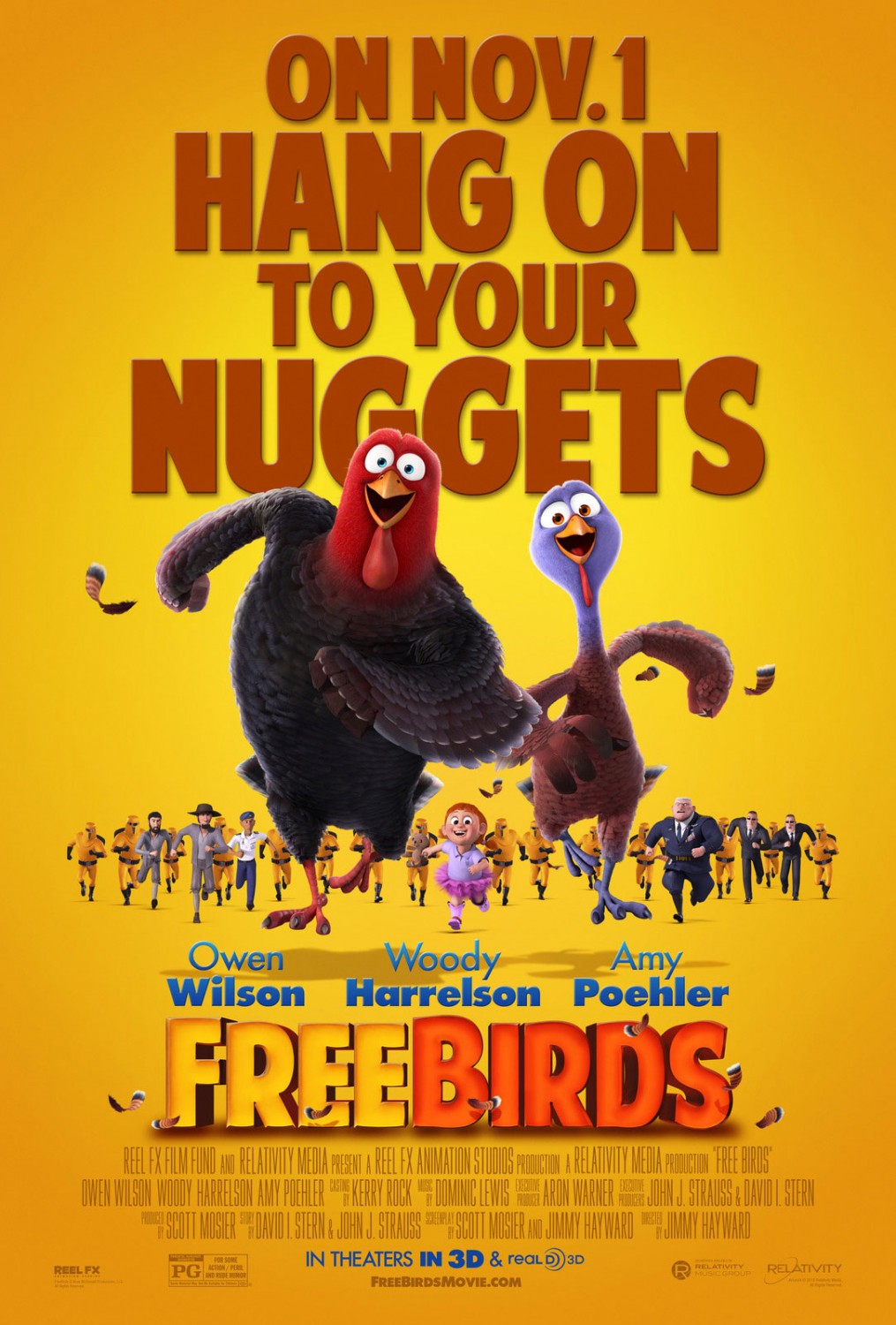 Free Birds Poster - HeyUGuys