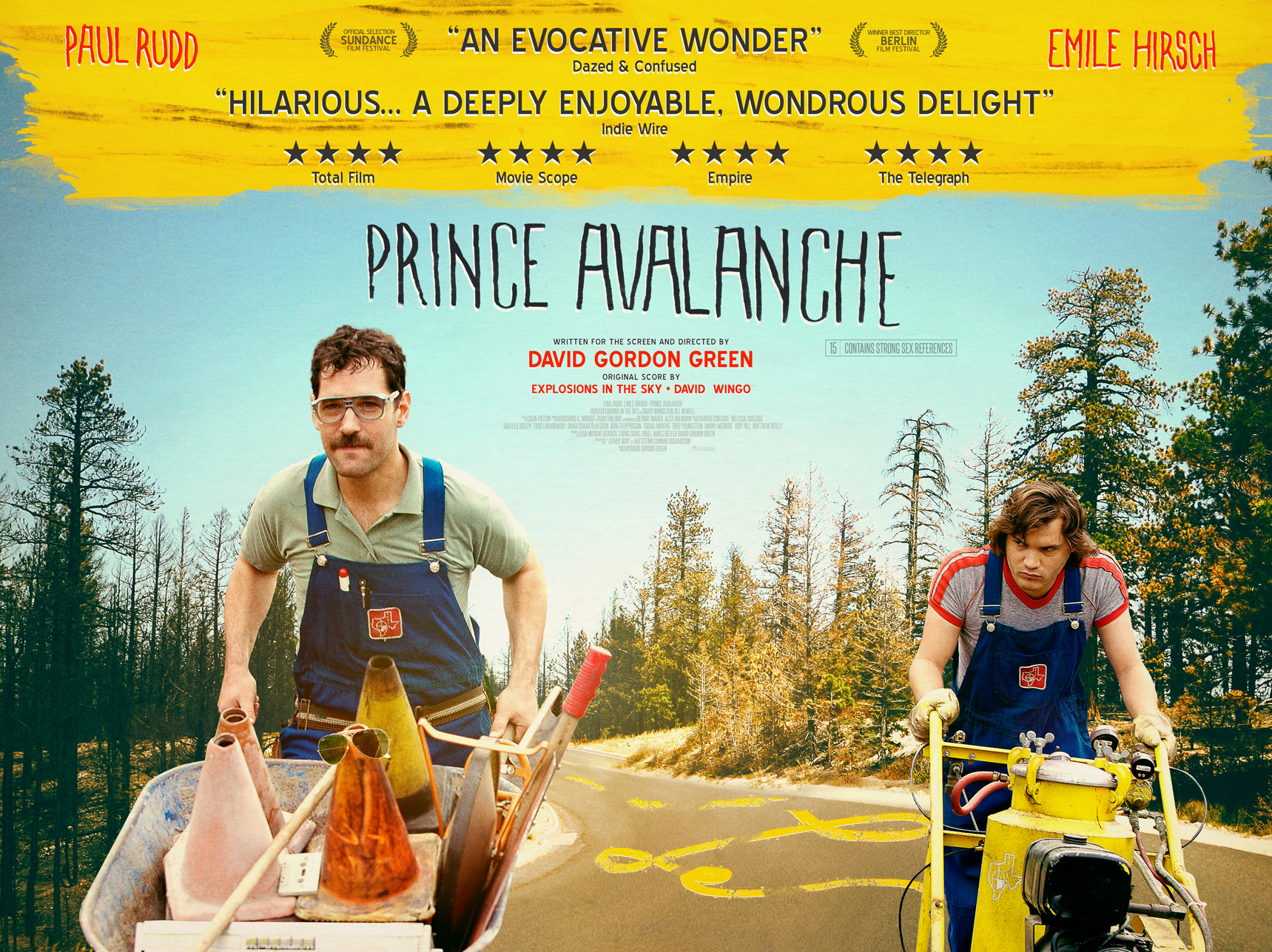 Prince-Avalanche-UK-Quad-Poster