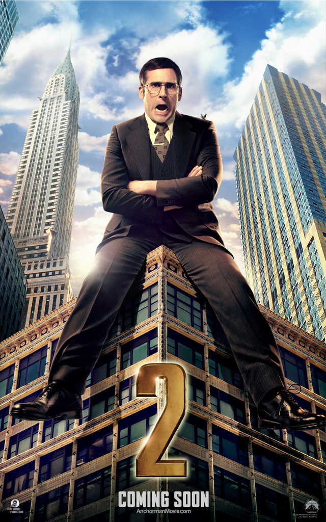 Character Posters for Anchorman 2