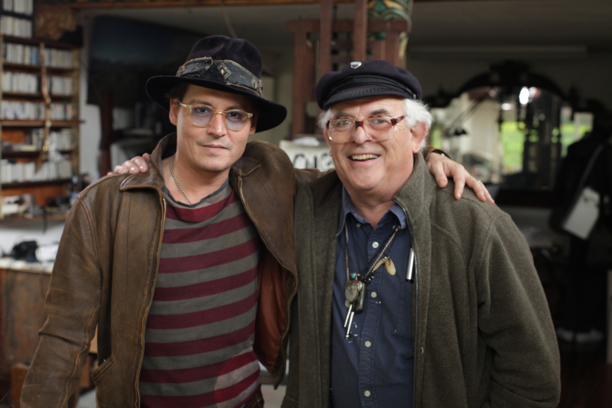 Johnny-Depp-and-Ralph-Steadman-in-For-No-Good-Reason