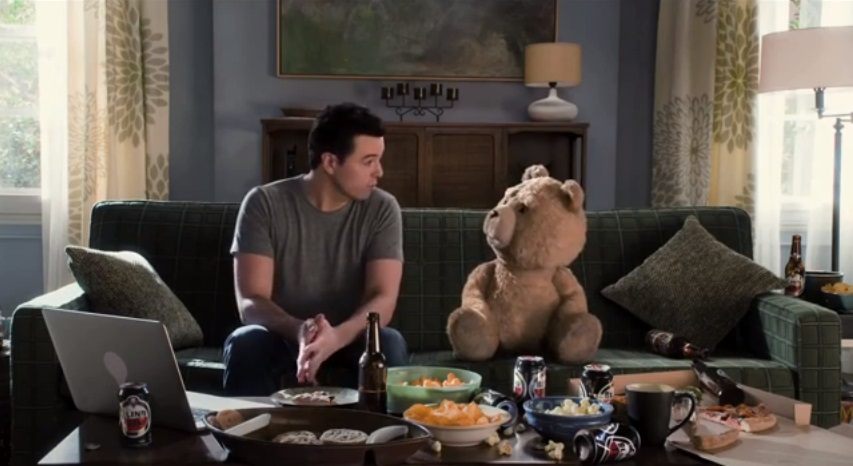 Seth-MacFarlane-and-Ted-in-A-Million-Ways-to-Die-in-the-West-Super-Bowl-TV-Spot