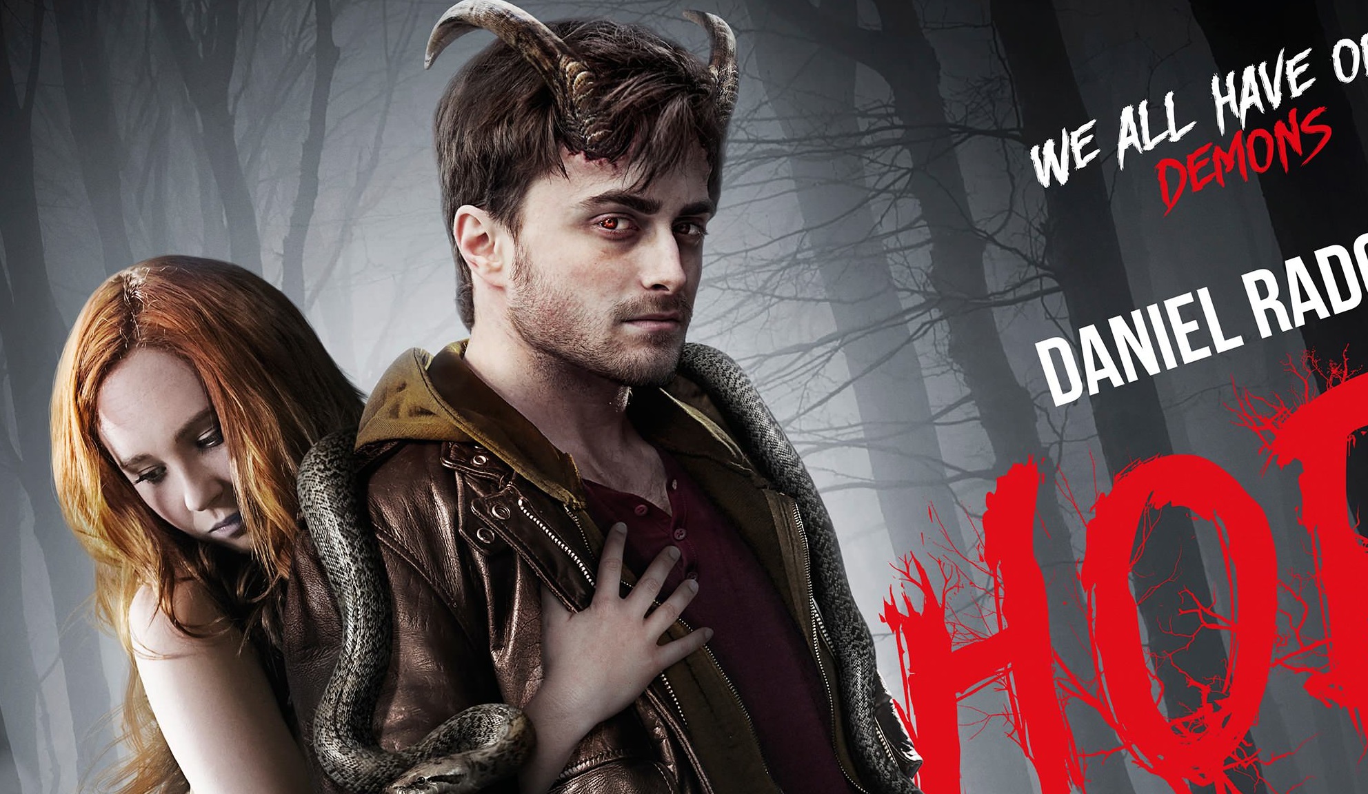 Daniel Radcliffe Horns Wallpaper