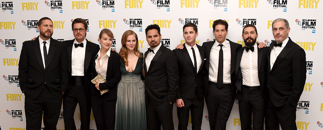 Fury Premiere Interviews - Brad Pitt