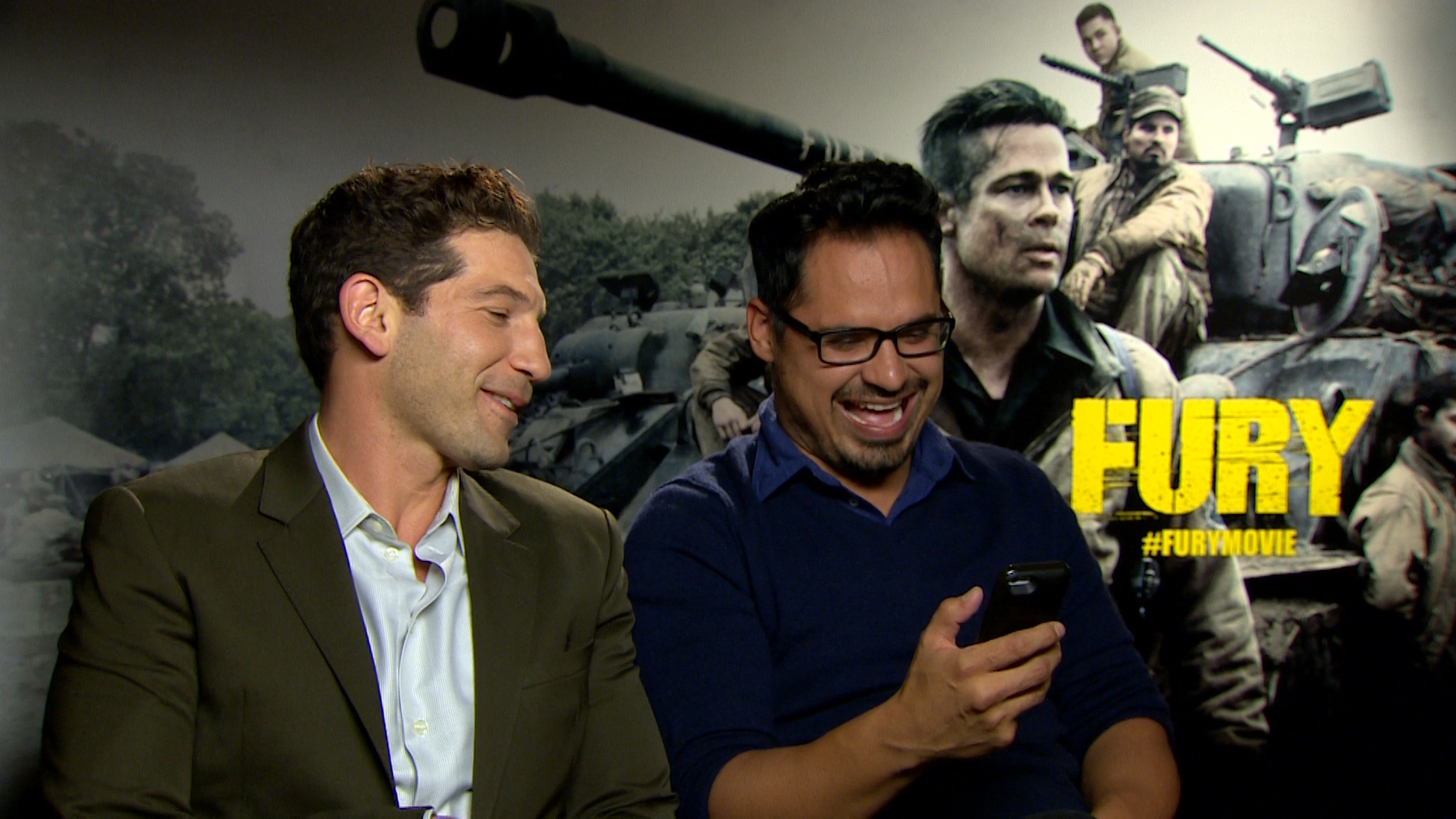 The HeyUGuys Interview: Jon Bernthal and Michael Peña on Fury, Brad Pitt, Shia ...1920 x 1080