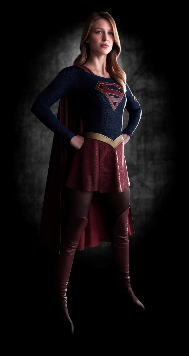 first look at melissa benoist suited up as the