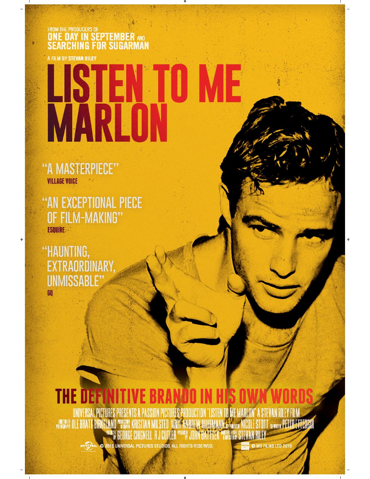 Listen to Me Marlon UK Poster HeyUGuys