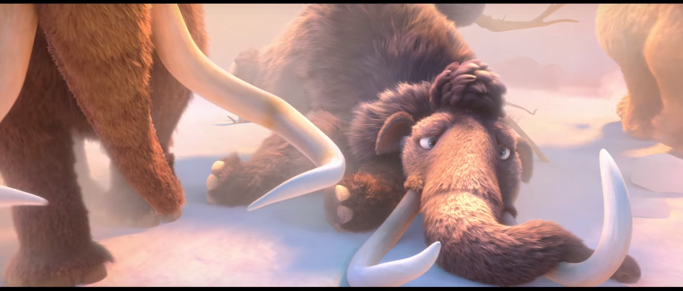 What happened to Louis in Ice Age collision course? 