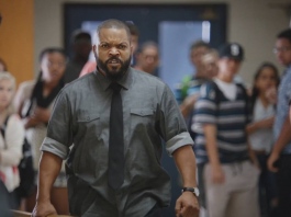 Fist Fight Movie Image featuring Ice Cube not very chilled