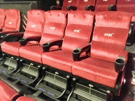 4DX cinema seats