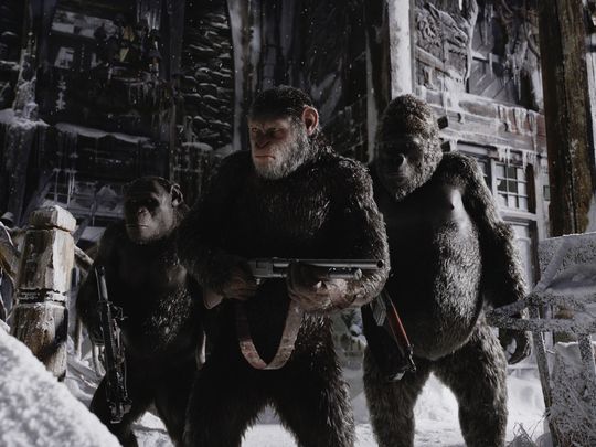 War of the Planet of the Apes movie image