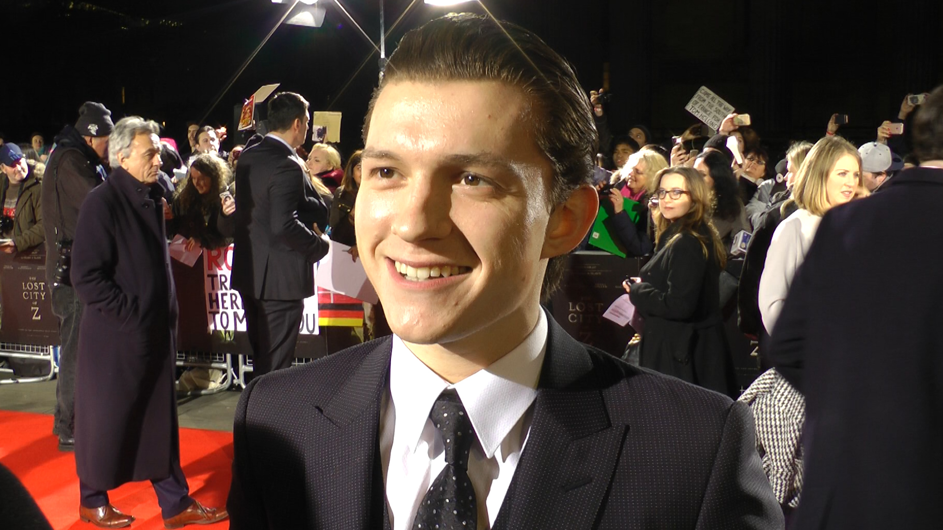 Tom Holland - The Lost City of Z Premiere