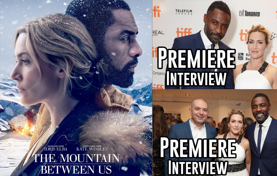 The Mountain Between Us Premiere Interviews