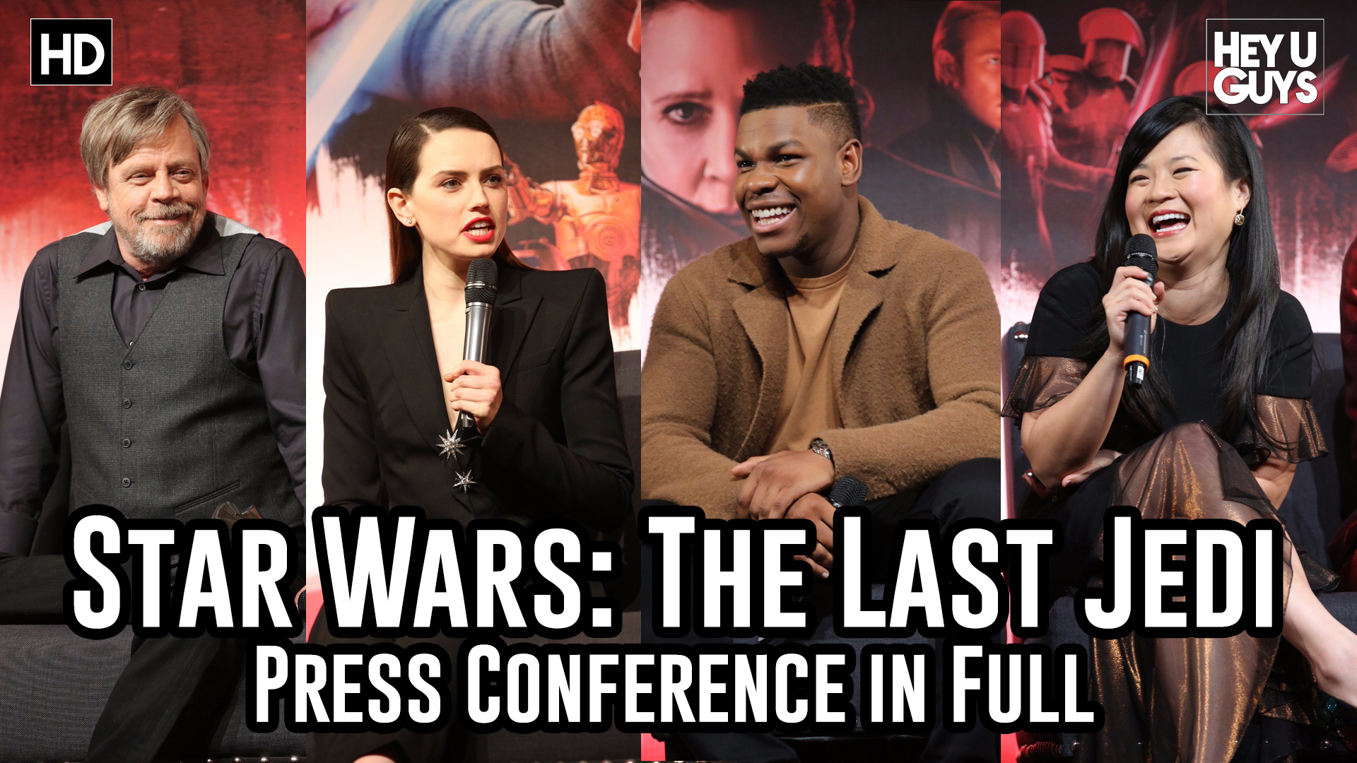 Star Wars The Last Jedi Press Conference