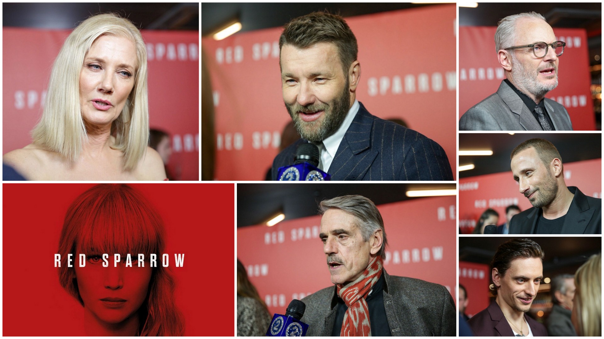 Red Sparrow Premiere